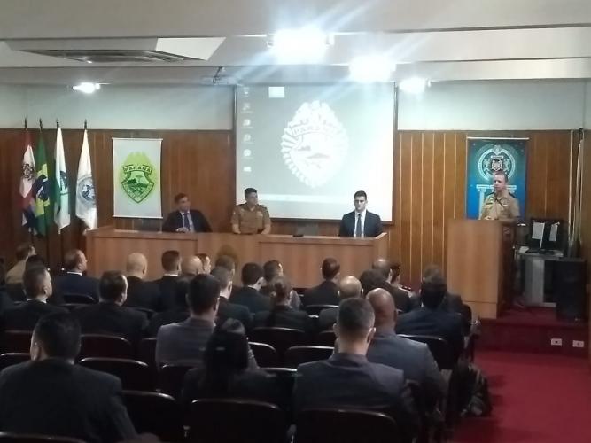 Início do Estágio de Capacitação de Segurança de Dignitários