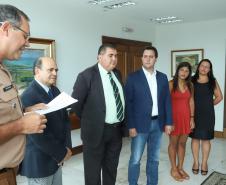 Subtenente da PM recebe homenagem do Governador