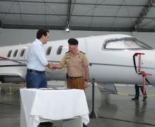 Governador Ratinho Junior devolve avião