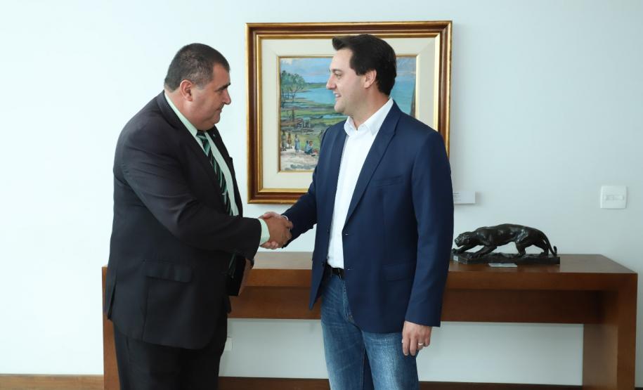 Subtenente da PM recebe homenagem do Governador