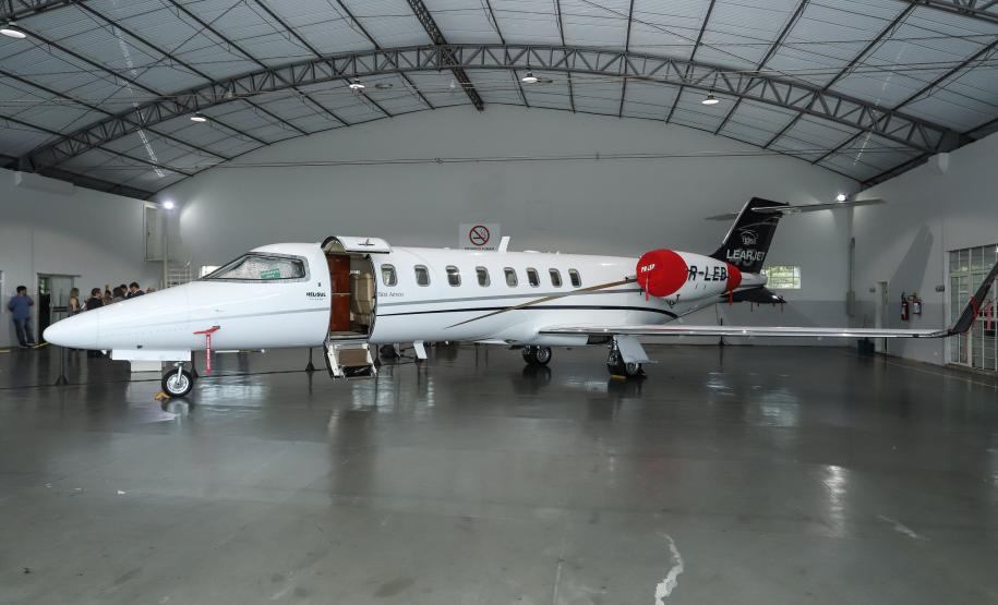 Governador Ratinho Junior devolve avião