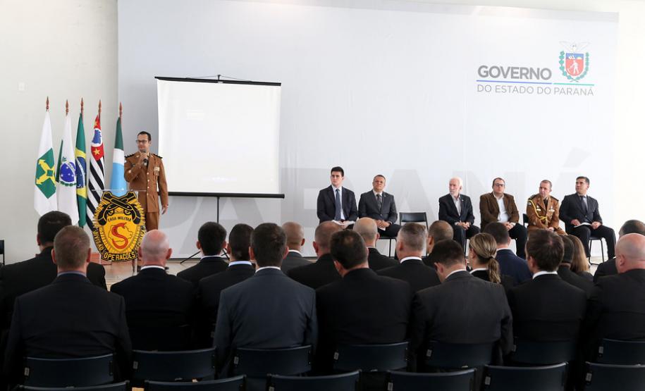 Formatura Seg. Dignitários