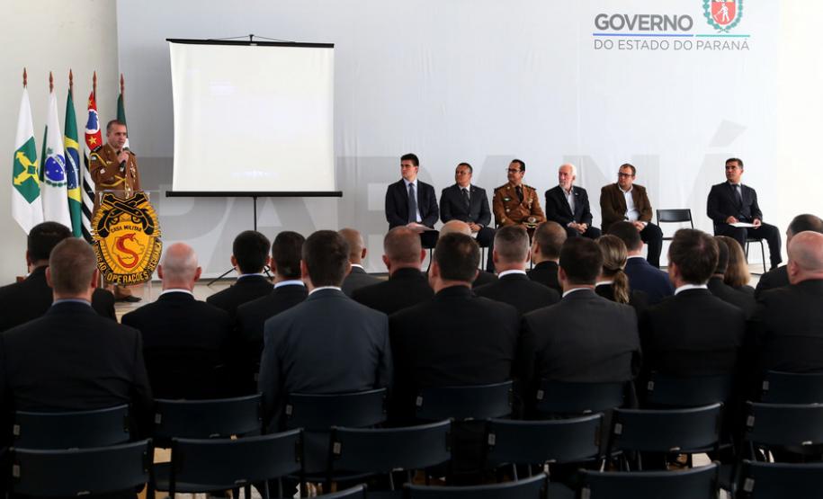 Formatura Seg. Dignitários