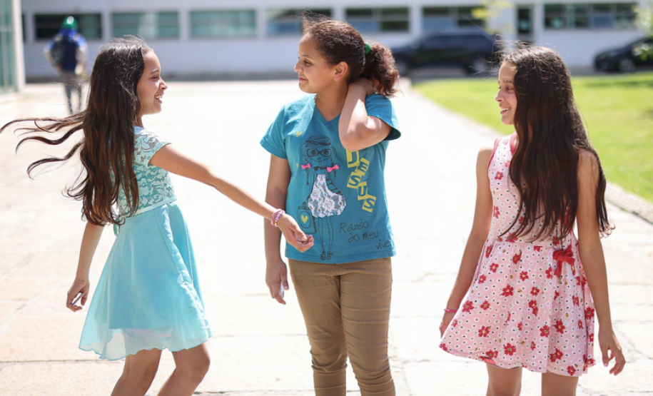 Evento comemorativo ao Dia das Crianças realizado no Palácio Iguaçu.