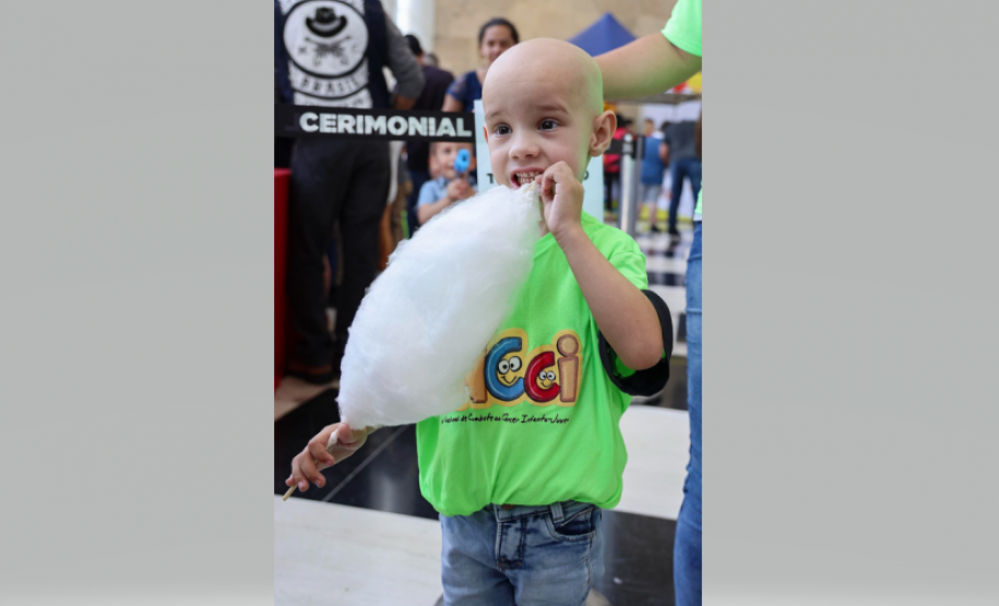 Evento comemorativo ao Dia das Crianças realizado no Palácio Iguaçu.