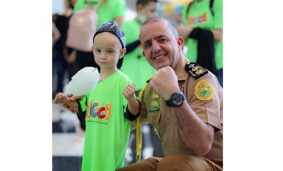 Evento comemorativo ao Dia das Crianças realizado no Palácio Iguaçu.